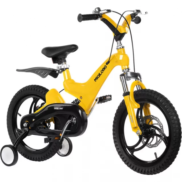 Дитячий велосипед Miqilong JZB Жовтий 16` MQL-JZB16-Yellow - 6