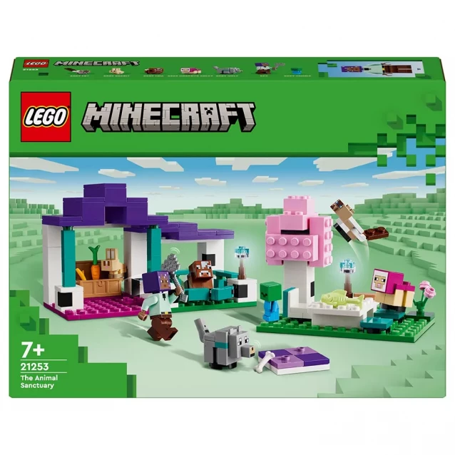 Конструктор LEGO Minecraft Притулок для тварин (21253) - 1