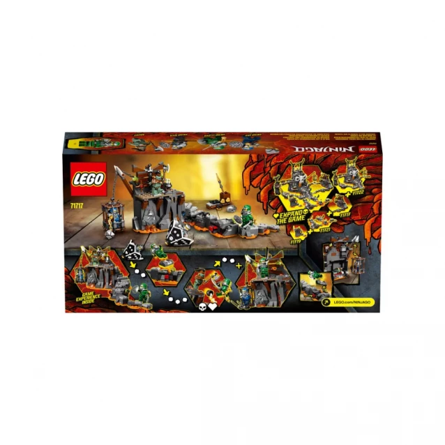Конструктор LEGO Ninjago Подорож до підземель Черепа (71717) - 4