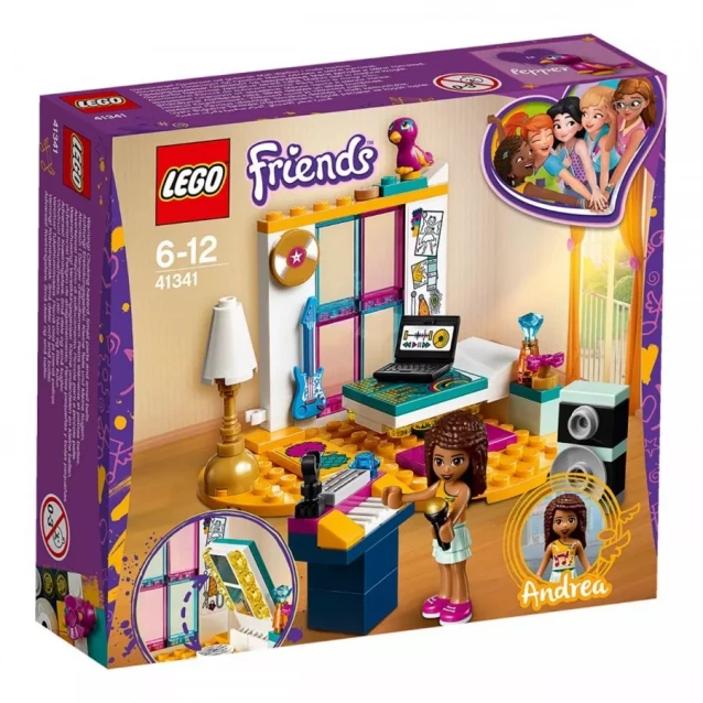 Конструктор LEGO Friends Конструктор Спальня Андреа (41341) - 4