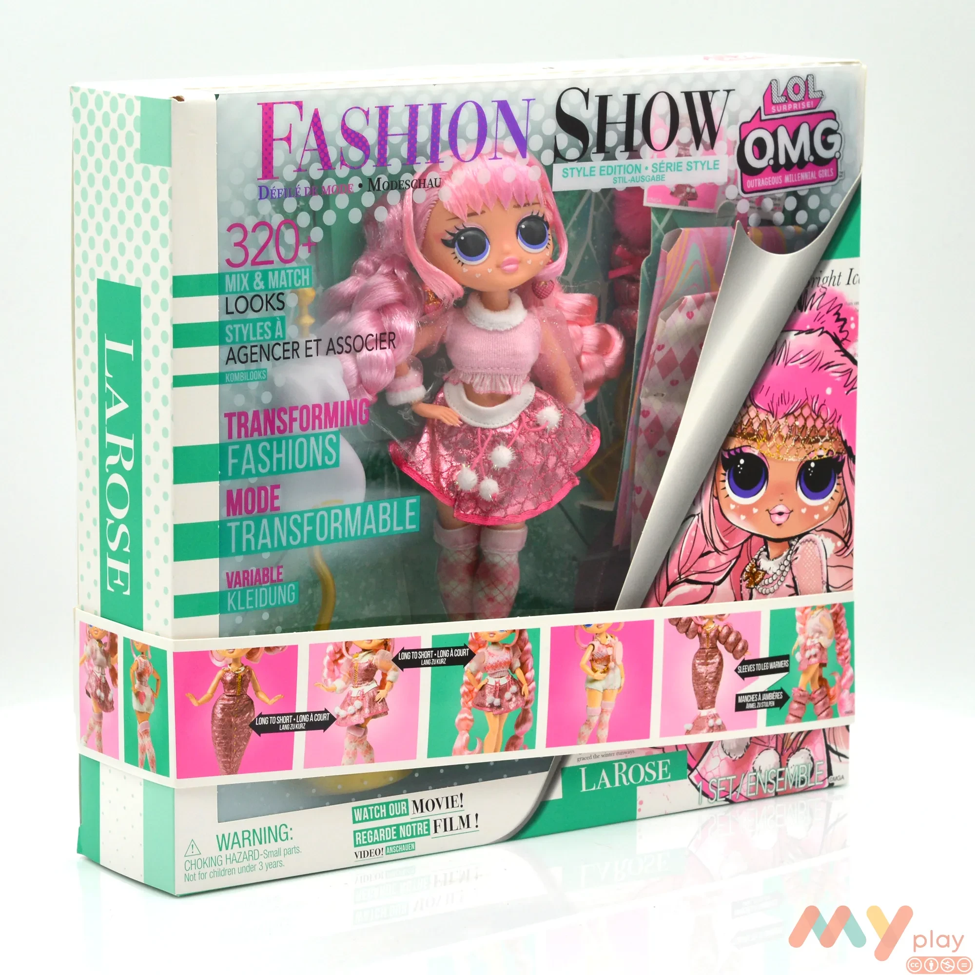 Лялька L.O.L. Surprise! серії «O.M.G. Fashion show» - Стильна Ла Роуз (584322) - ФОТО в 360° - 1