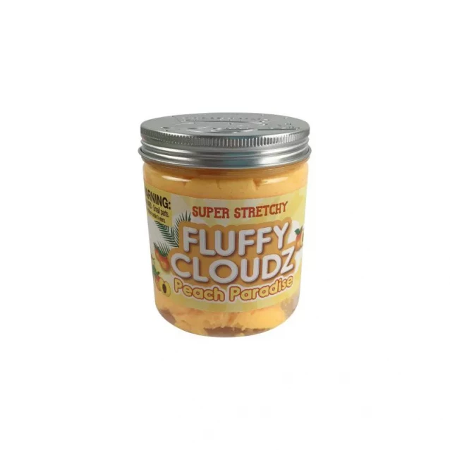 COMPOUND KINGS Лизун Slime - Fluffy Cloudz, аромат "Персик", 190 g (г) - 1