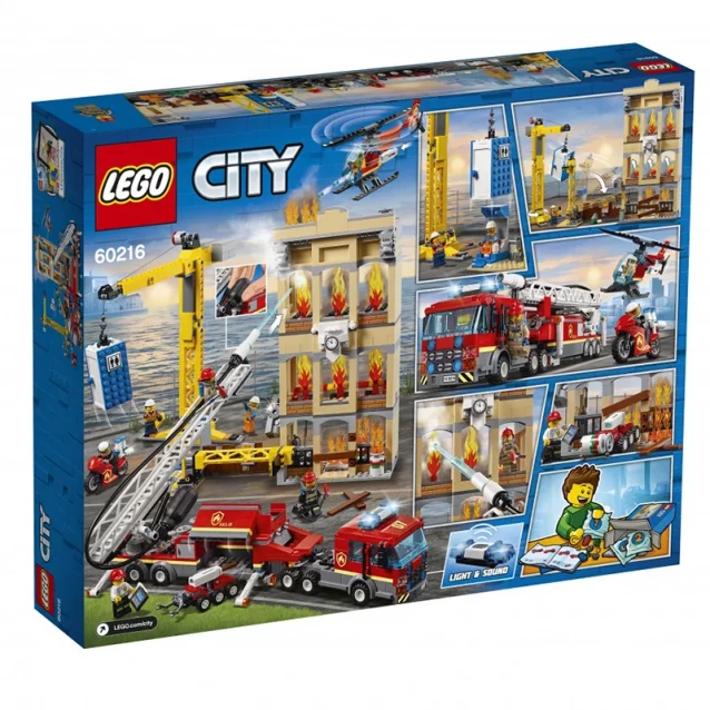 Конструктор LEGO City Міська пожежна бригада (60216) - 2