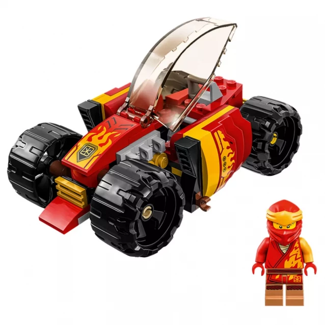 Конструктор LEGO Ninjago Гоночный автомобиль ниндзя Кая EVO (71780) - 4