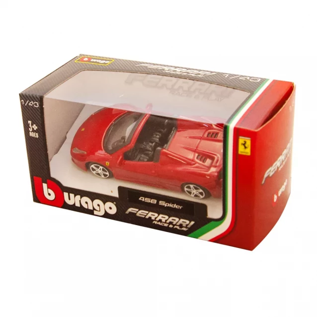 Автомодель Bburago Ferrari в асорт. 1:43 (18-36100) - 10