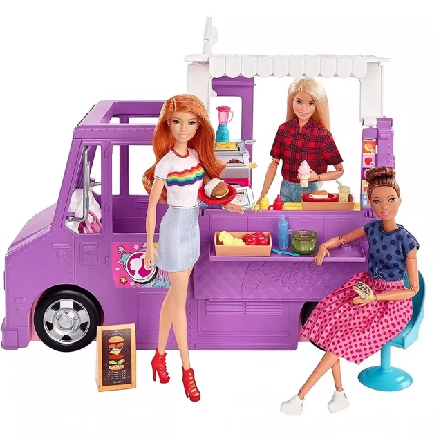 Фургончик с едой Barbie - 3
