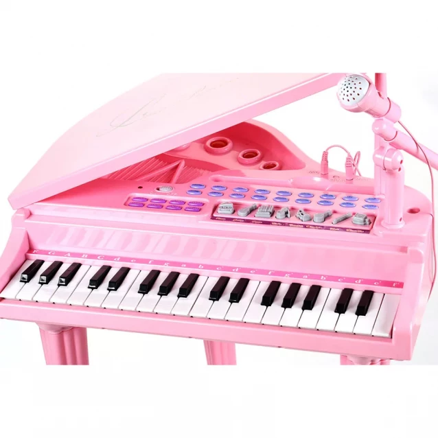 Игрушка пианино со стулом Baoli 1403 (розовый) - 2