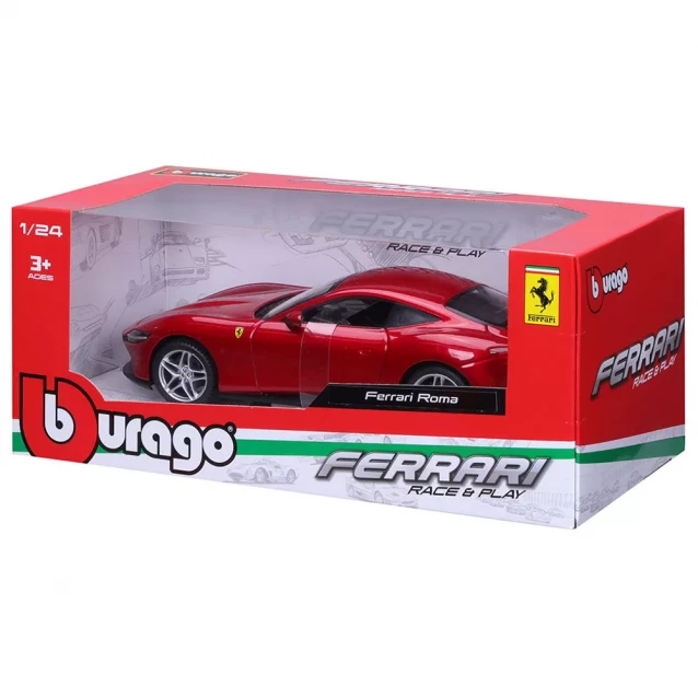 Автомодель Bburago Ferrari Roma 1:24 в асортименті (18-26029) - 10