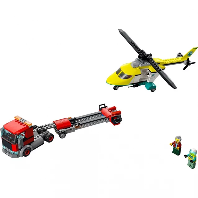 Конструктор LEGO Перевозка спасательного вертолета (60343) - 3
