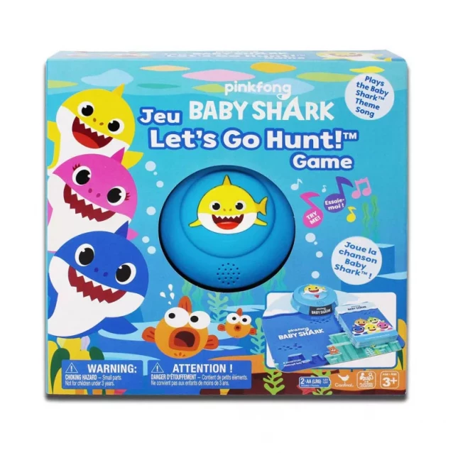 SPIN MASTER Games Настольная игра «Baby Shark» с фишками - 1