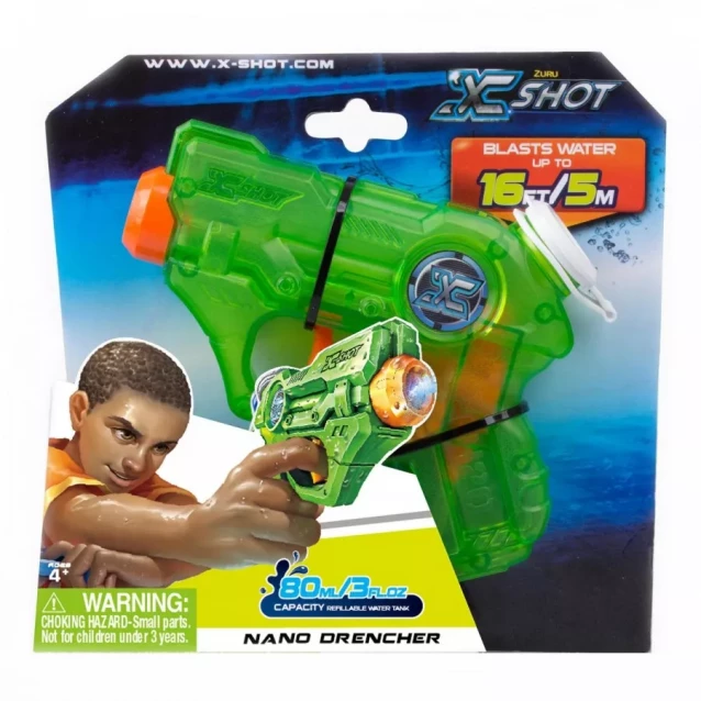 Бластер водный X -Shot Water Warfare Nano Drencher (5643) - 1