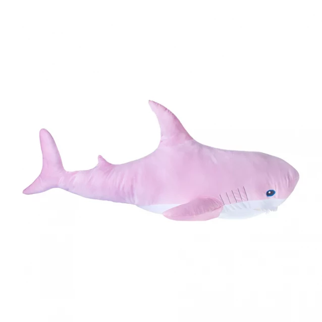 FANCY Іграшка м’яконабивна «Акула» рожева/лососева 100см - 3