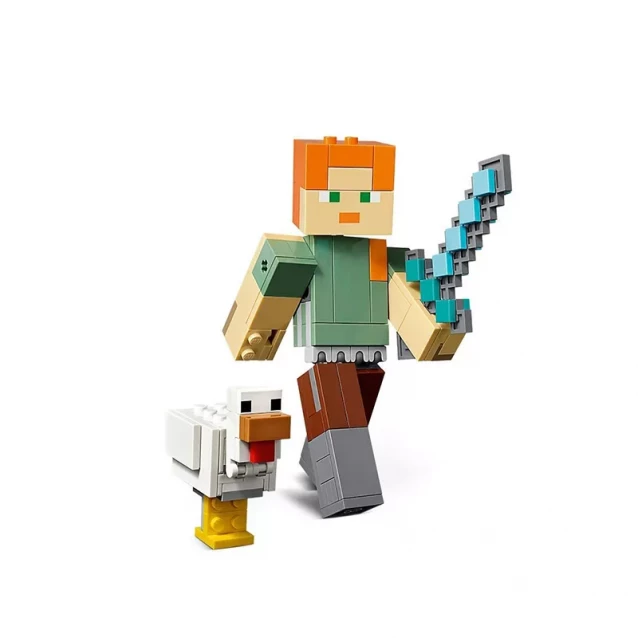 Конструктор Lego Minecraft Алекс Із Курчам Серії Лего Майнкрафт™ (21149) - 4
