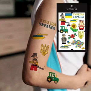 Тату Tattooshka Український конструктор (LB-144) дитяча іграшка