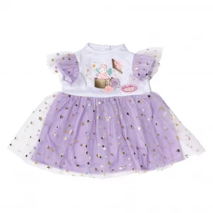 Одежда для куклы Baby Annabell Платье сиреневое 43 см (710296) кукла