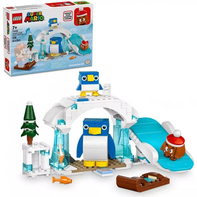 Конструктор LEGO Super Mario Снежное приключение семьи penguin Дополнительный набор (71430) - 6