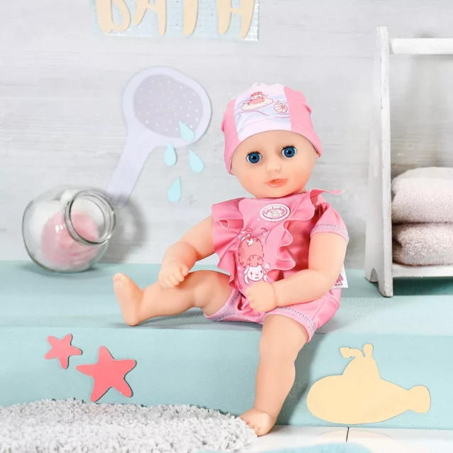 Лялька Baby Born My First Bath Annabell Чудове купання 30 см (707227) - 4