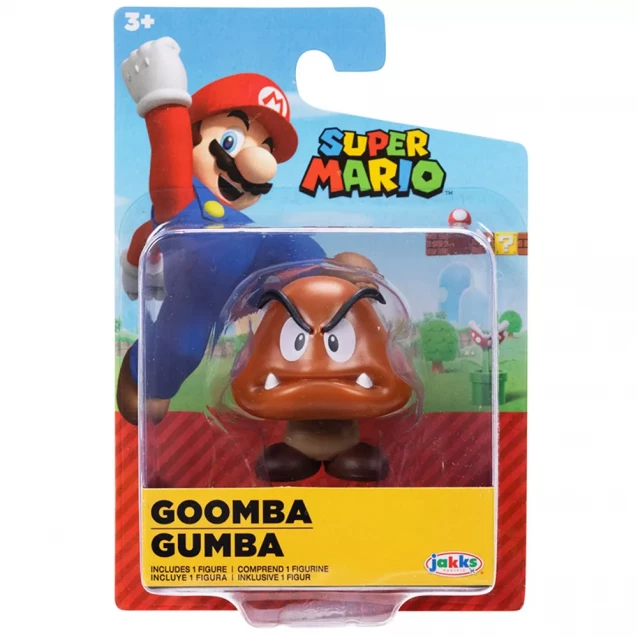 Фигурка с артикуляцией Super Mario Гумба 6 см (40537i-GEN) - 1