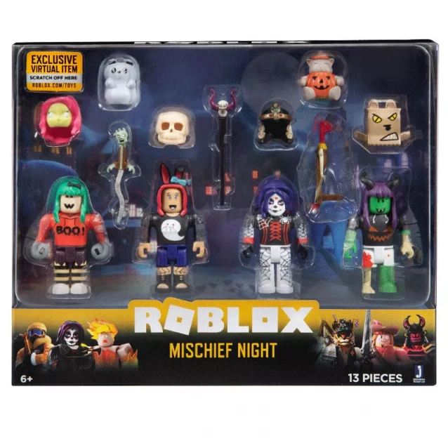 Набір фігурок Roblox Mix & Match Set Mischief Night W4 (ROG0126) - 2