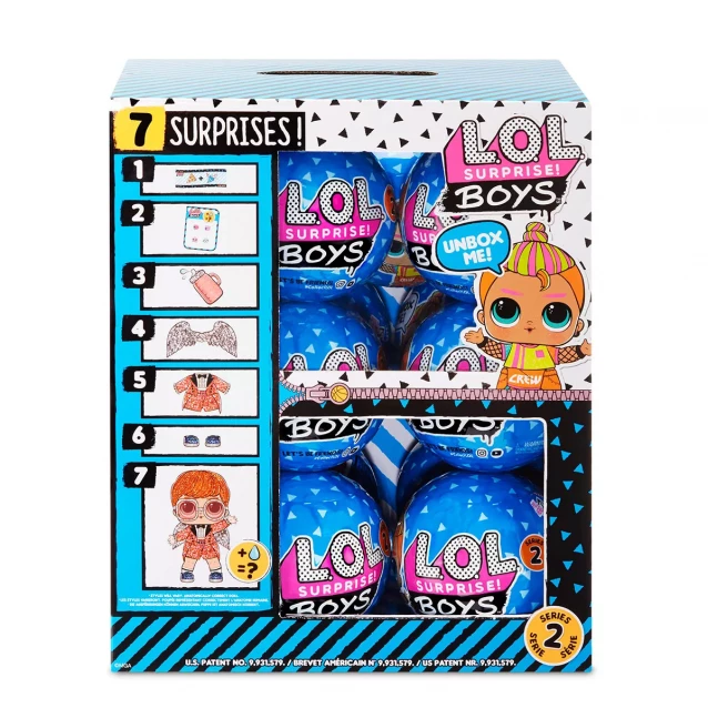 Ігровий Набір L.O.L. Surprise! З Лялькою S6 W2 - Хлопчики (561699-W2) - 3