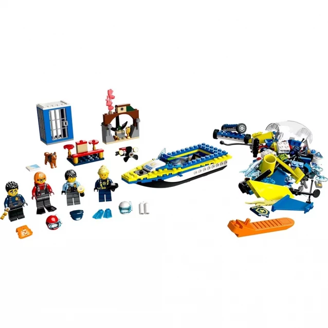 Конструктор LEGO City Детективные миссии водной полиции (60355) - 3