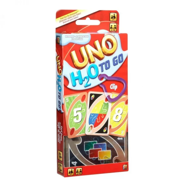 MATTEL GAMES Карточная игра UNO H2O - 1