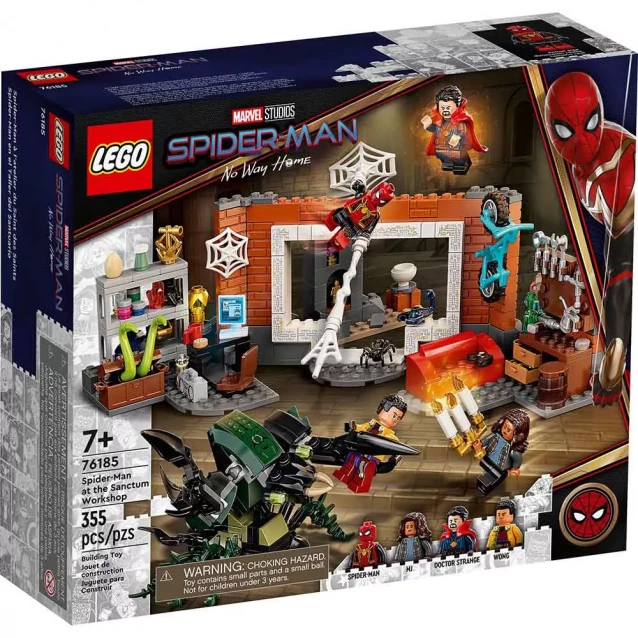 Конструктор LEGO Super Heroes Marvel Людина-Павук у святилищі-майстерні (76185) - 1