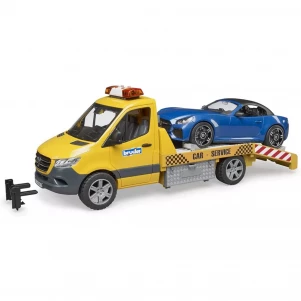 Автомодель Bruder Евакуатор Mercedes-Benz Sprinter з родстером (02675) дитяча іграшка