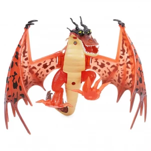 «Як приборкати дракона 3»: оновлена колекційна фігурка дракона Кривоклика 2021 з механічною функцією (18 см) дитяча іграшка