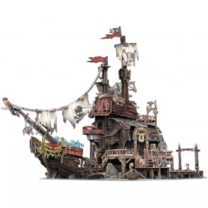 Тривимірна головоломка-конструктор CubicFun Піратський корабель Тортуга (T4039h) дитяча іграшка