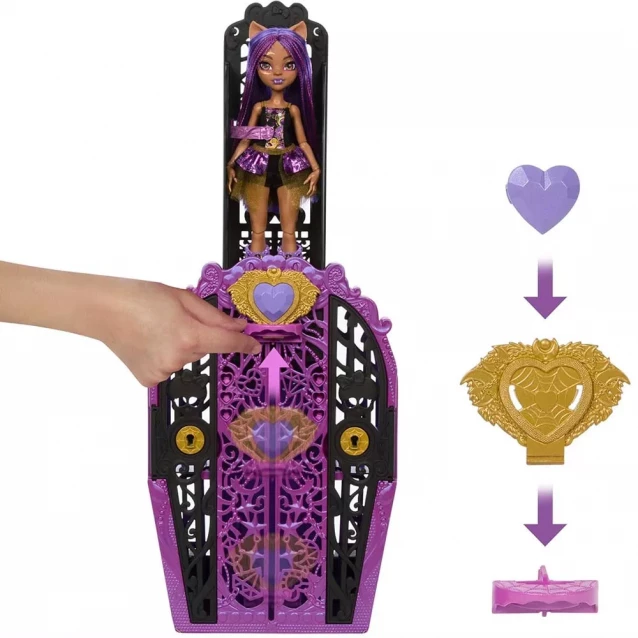 Лялька Monster High Таємниці монстрів Жахо-секрети Клодін (HXH85) - 4