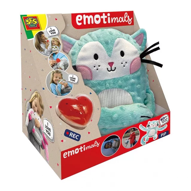 SES CREATIVE М'яка іграшка серії "Emotimals" - ПІБ - 2