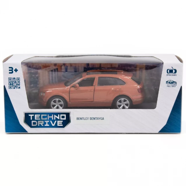 Автомодель TechnoDrive Bentley Bentayga помаранчева (250266) - 11
