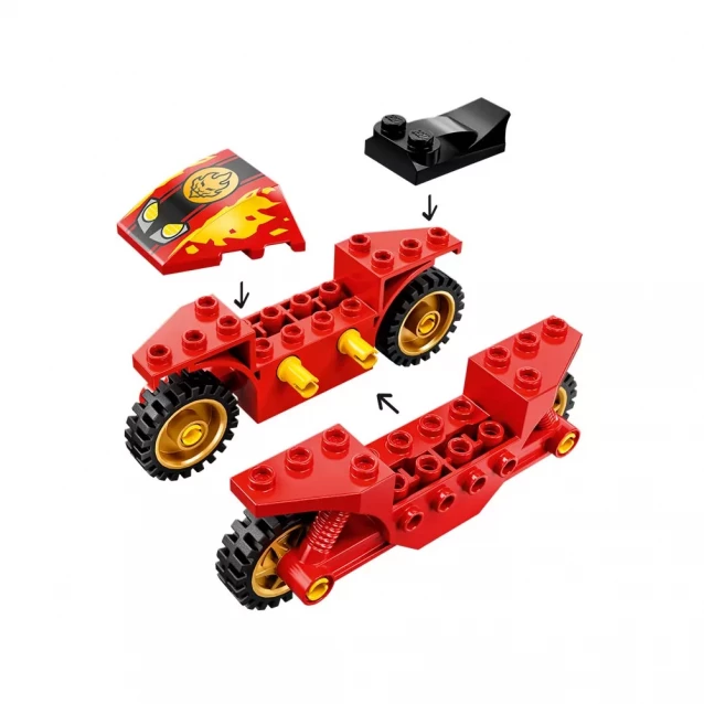 Конструктор LEGO Мотоцикл С Мечами Кая (71734) - 8