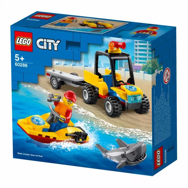 Конструктор LEGO City Вездеход пляжных спасателей (60286) - 1