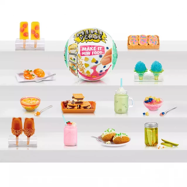 Ігровий набір-сюрприз Miniverse Mini Food Створи кафе в асортименті (505396) - 8
