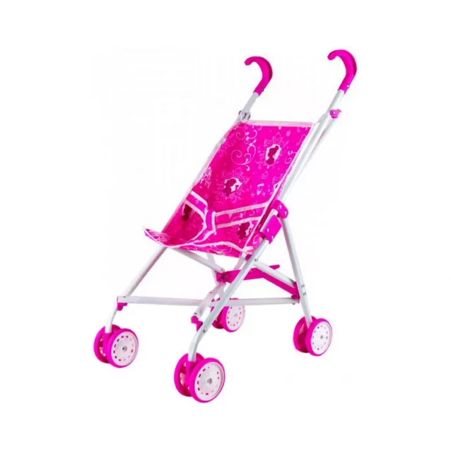 Іграшка коляска "Disney - Princess" D1015P метал, передні колеса оберт, р-р 56*46*26см - 1