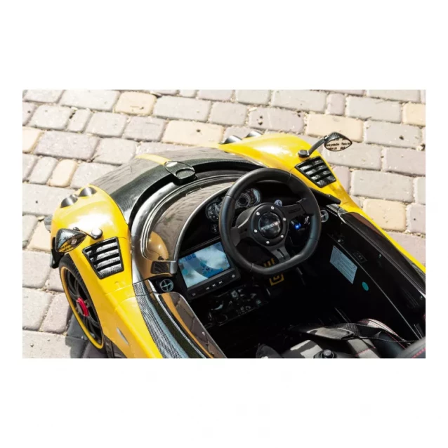 Автомобіль Pagani Zonda (жовтий) - 9