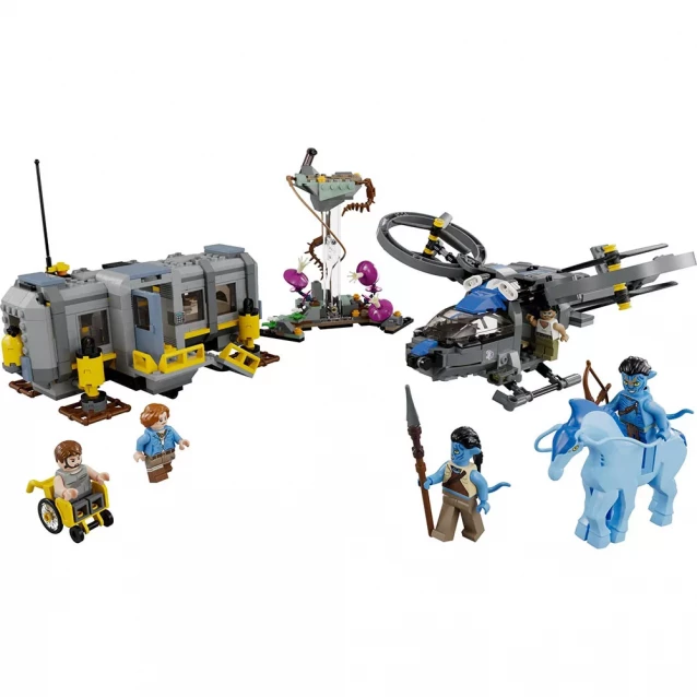 Конструктор LEGO Avatar Горы Аллилуйя: 26-й участок и грузовой конвертоплан «Самсон» (75573) - 3
