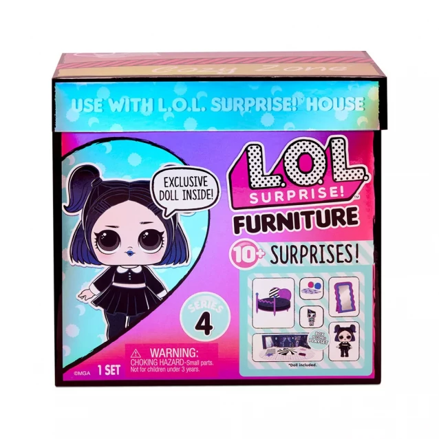 Игровой набор L.O.L. SURPRISE! серии Furniture - Спальня Леди-Сумерки 5 (572640) - 7