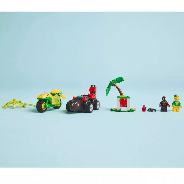 Конструктор LEGO Marvel Перегони на електромобілях з динозаврами (11198) - 8