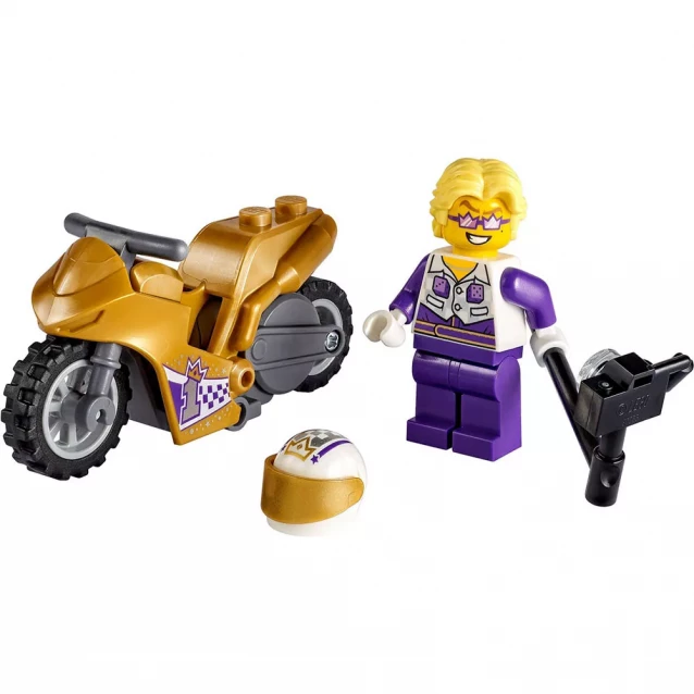 Конструктор LEGO City Stuntz Селфи на каскадерском мотоцикле (60309) - 3