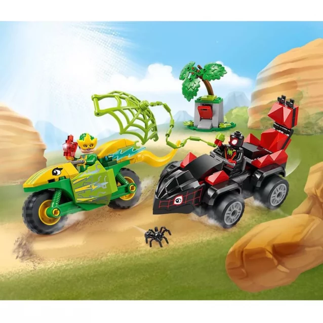 Конструктор LEGO Marvel Перегони на електромобілях з динозаврами (11198) - 10