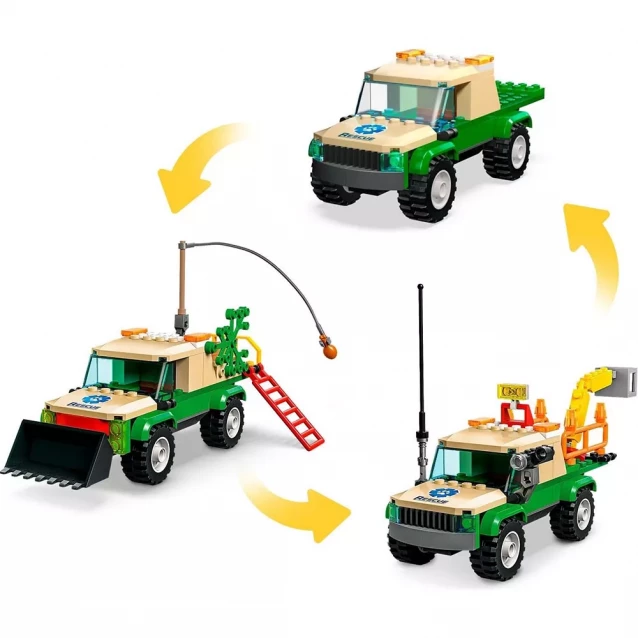 Конструктор Lego City Місії порятунку диких тварин (60353) - 4