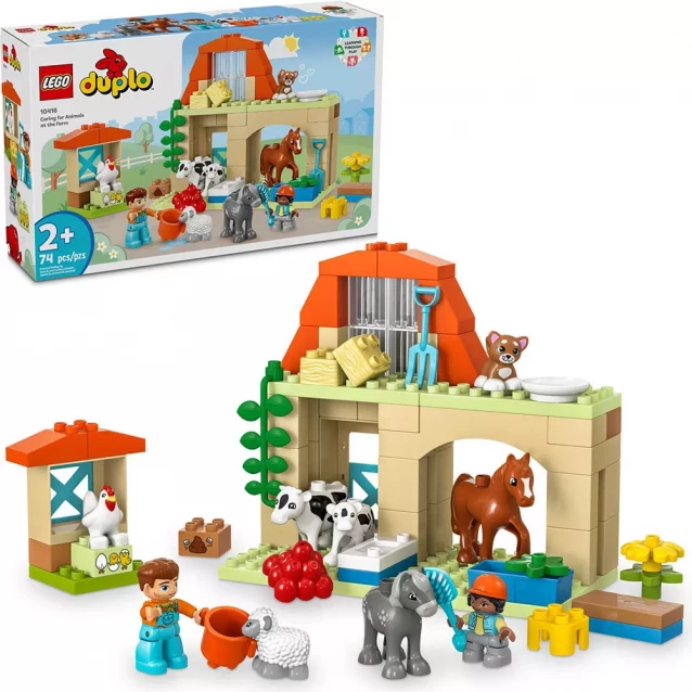 Конструктор LEGO Duplo Догляд за тваринами на фермі (10416) - 10