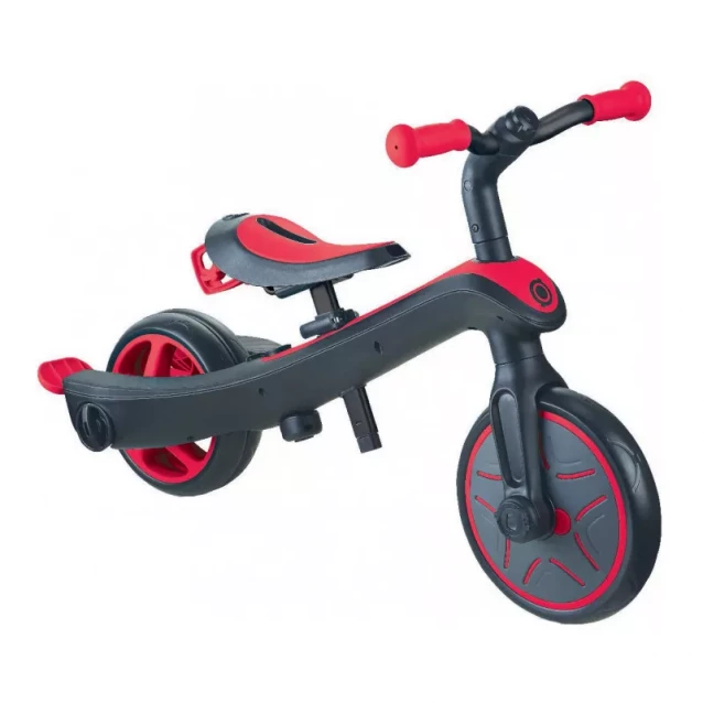 GLOBBER Велосипед дитячий серії EXPLORER TRIKE 4 в1 (червоний, до 20кг, 3 колеса) - 1