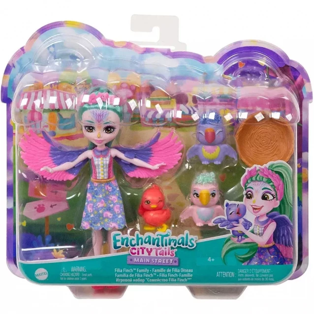Лялька Enchantimals Родина Зяблика Філії (HKN15) - 1