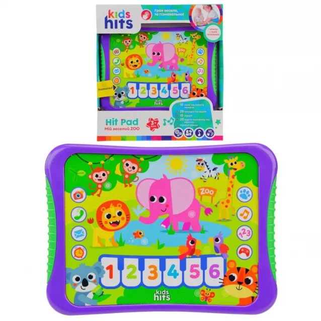 Планшет іграшковий Kids Hits Мій веселий зоо (KH01/005) - 1