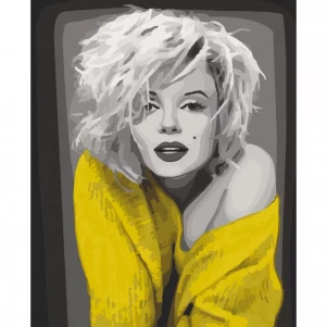 Картина за номерами Art Craft Мерілін Монро 40x50 см (10290-AC) дитяча іграшка