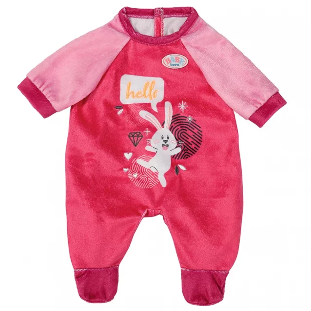 Одежда для куклы Baby Born Розовый комбинезон 43 см (832646) - 1